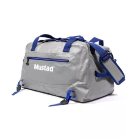   Mustad Daybreak Dry Duffel Bag 50l Šedo-Modrá Voděodolná Taška