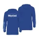 Mustad Blue Brand Longsleeve UV With Hood S Dlouhý Rukáv Tričko s Kapucí