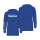 Mustad Modré Značkové Tričko s Dlouhým Rukávem UV s Kapucí 3XL