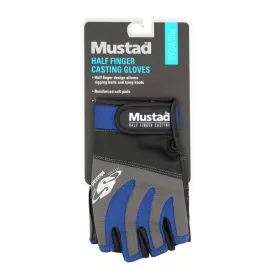 Mustad Half Finger Casting Gloves Rukavice bez prstů - XL