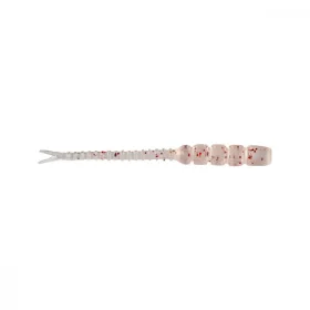   Mustad Aji Hellgramite 5,08cm UV Červené Třpytky Plastová Návnada 12ks
