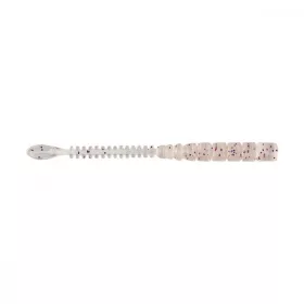   Mustad Aji Beaver Tail 6,35cm Clear Purple Glitter Plastiková nástraha 12ks