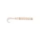Mustad Aji Curly Tail 6,35cm Průhledné Duhové Třpytky Plastová Návnada 12ks