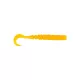 Mustad Aji Curly Tail 6,35cm Oranžová Luminiscenční Plastová Návnada 12ks