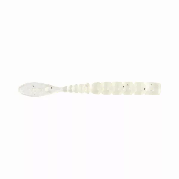 Mustad Aji Fish Tail 5,08cm Bílá Luminiscenční Plastová Návnada 12ks