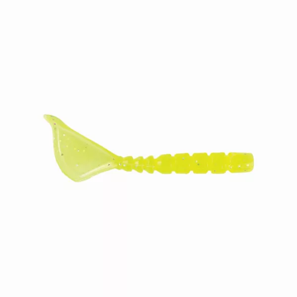 Mustad Aji Parachute Tail 4,31cm Čirá Chartreuse Plastová nástraha 12ks