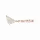Mustad Aji Parachute Tail 4,31cm Čirá Fialová Třpytivá Plastová nástraha 12ks