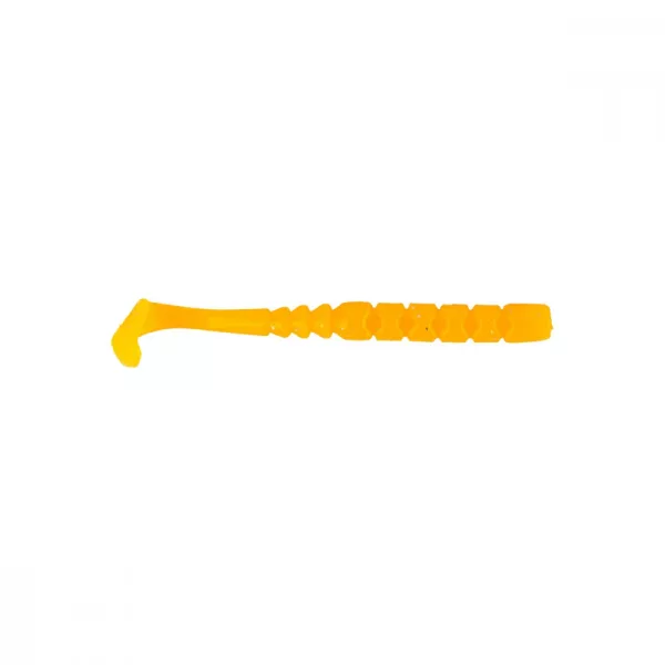 Mustad Aji Paddle Tail 5,08cm Oranžová Luminiscenční Plastová nástraha 12ks