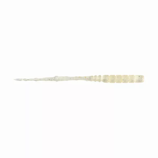 Mustad Aji Straight Tail 7,62cm Čirá Duhová Třpytivá Plastová nástraha 12ks