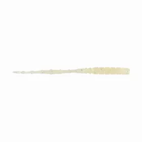   Mustad Aji Straight Tail 7,62cm Bílá Luminiscenční Plastová nástraha 12ks