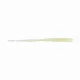 Mustad Aji Straight Tail 7,62cm Bílá Luminiscenční Plastová nástraha 12ks