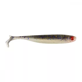   Mustad Mezashi Z-Tail Minnow 8,89cm Blue Dot Sardine Plastová nástraha 6ks