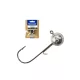 Mustad Ball Jig Head With Keeper 12gr 6/0 Jigová hlava s háčkem 25ks