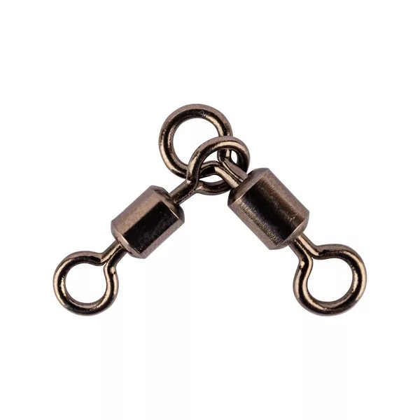 Mustad Power Trojcestný obratlík 1 5ks Dvojitý obratlík