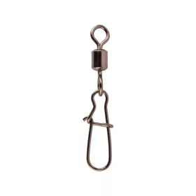   Mustad Power Valivý obratlík s Duo zámkem 10, 10 ks obratlíků