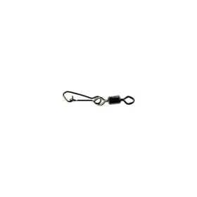   Mustad Rolling Swivel With Diamond Eye - J-Snap 4 Obratlík, 10ks