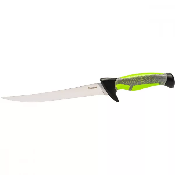 Mustad Premium 20,32cm Zelený pruhovaný nůž na filetování