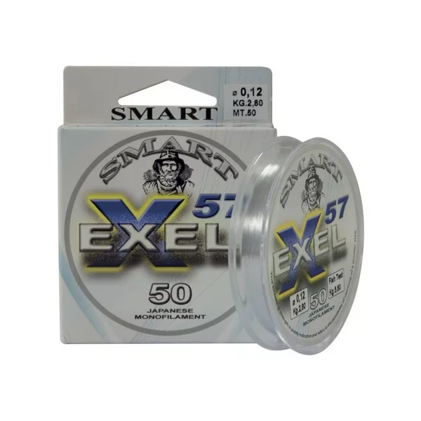 Maver Monofilo Exel 57 50m 0,080mm Monofil předvazec