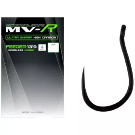   Maver 1319 Feeder Black Nickel 14 Háček s očkem a protihrotem 20ks