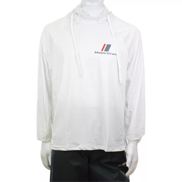 Major Craft Sun Protection Hoodie Tmavě šedá UV odolná mikina s kapucí XL