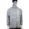 Major Craft Sun Protection Hoodie Světle šedá UV odolná mikina s kapucí 2XL