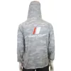 Major Craft Sun Protection Hoodie Světle šedá UV odolná mikina s kapucí 3XL