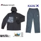 Major Craft Rain-X Černé Dvoukusové Oblečení do deště XL
