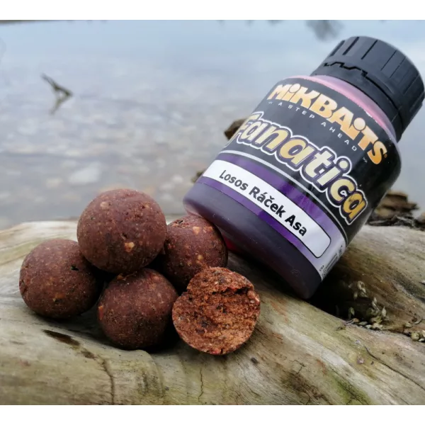 MIKBAITS FANATICA LRA ULTRA DIP - Losos a rak a Asa 125ml