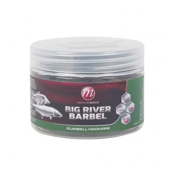 Mainline Big River Barbel Dumbell Hookbaits Nástraha na háček 12x15mm
