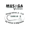 Musaga Classic 2 5gr Jig Hlava 5ks