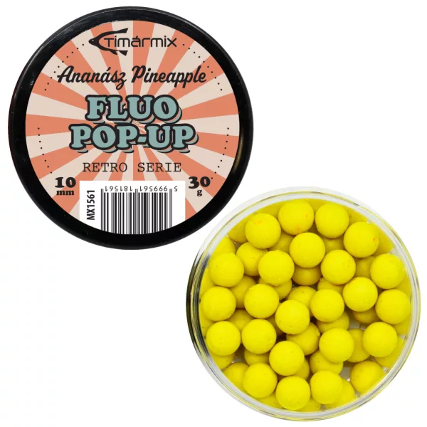 Tímár Mix Retro Ananas Fluo Pop-Up 30gr