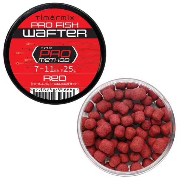 Tímár Mix Pro Fish Wafter Červený Krill-Jahoda 7-11mm Wafter 25gr