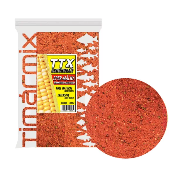Tímár Mix TTX Groundbait Jahoda Malina Krmítková směs 1,5kg