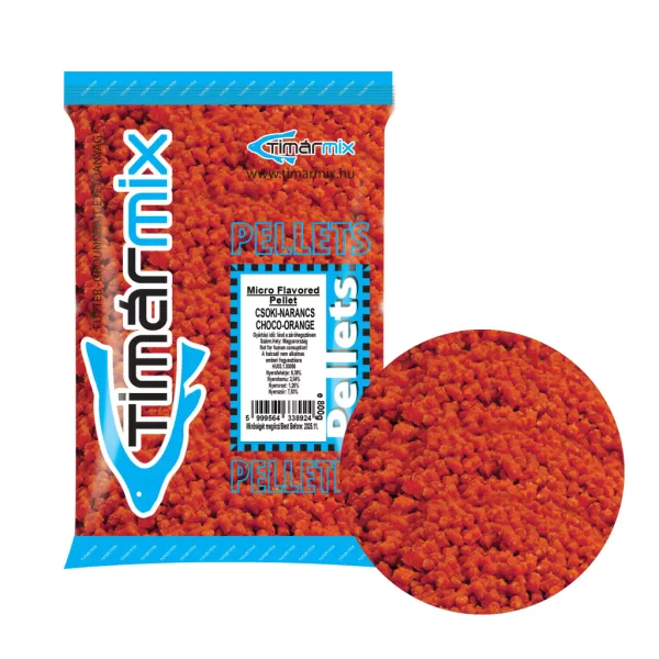Tímár Mix Mikro ochucená Čokoláda Pomeranč Peleta 800gr