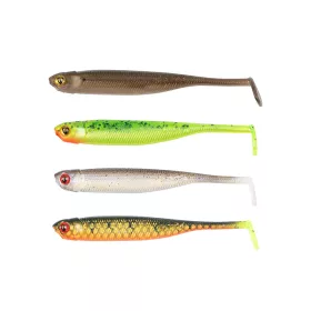   Fox Rage Mini Tiddler Mixed Colour Pack Loaded 7cm plastová nástraha 4ks