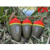 CPX Tackles Patronový splávek ve tvaru kapky 100gr