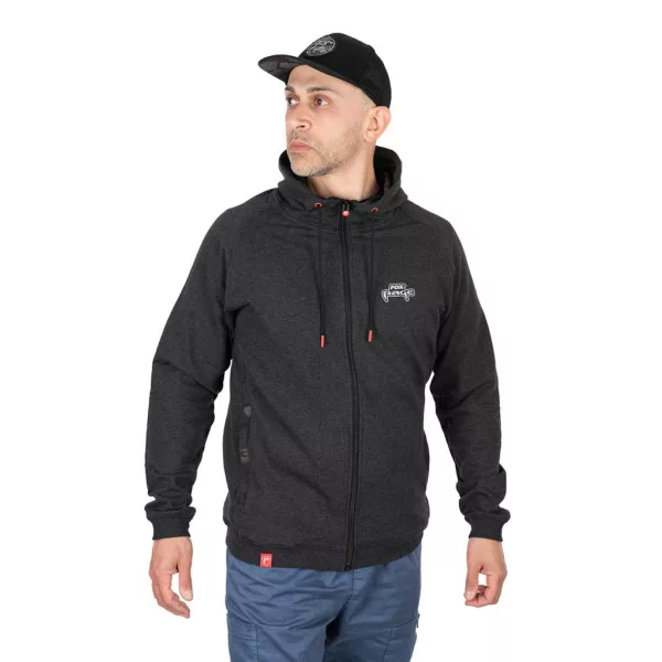 Fox Rage Voyager Hoody Dark Grey Mikina na zip S