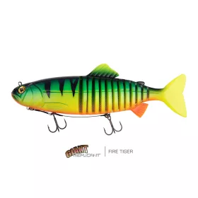   Fox Rage Jointed Replicants 27cm Fire Tiger UV Uměl&aacute; n&aacute;straha