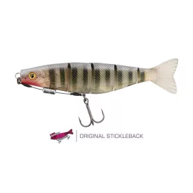   Fox Rage Pro Shad Jointed Loaded 18cm UV Original Stickleback Měkká nástraha