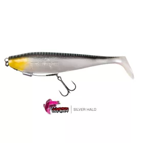   Fox Rage Zander Pro Shad 16cm Naloženo UV stříbrná svatozář Gumová nástraha