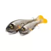 Fox Rage Super Slick Shad 18cm Naložený UV Silver Ghost Gumová nástraha