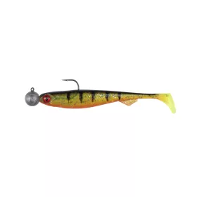   Fox Rage Předvážené Slick Shads UV Okoun 11cm 3/0 12gr Plastová nástraha
