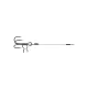 Fox Rage Strike Point Malá Návnada 8cm 13lb velikost 8 Stinger Montáž 2ks