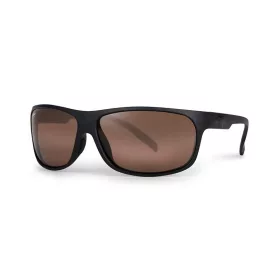   Fox Rage Matt Black Wrap Brown Lens Sunglasses Sluneční brýle