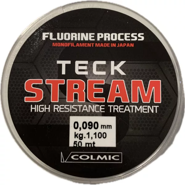 Colmic Teck Stream 50m 0,090mm Monofilní návazcový vlasec