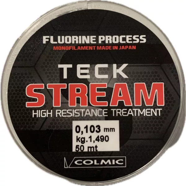 Colmic Teck Stream 50m 0,103mm Monofilní návazcový vlasec
