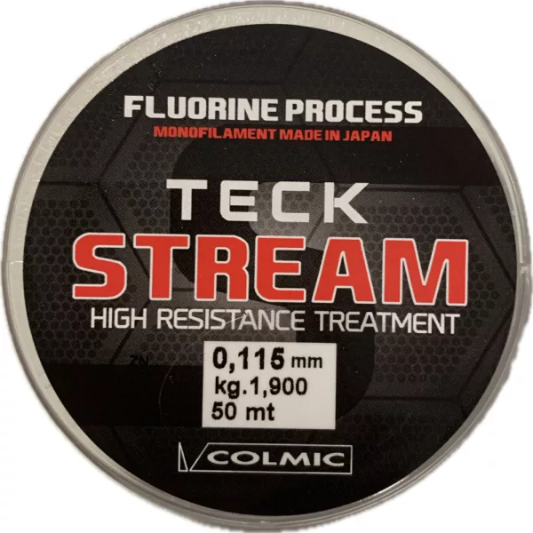 Colmic Teck Stream 50m 0,115mm Monofilní návazcový vlasec