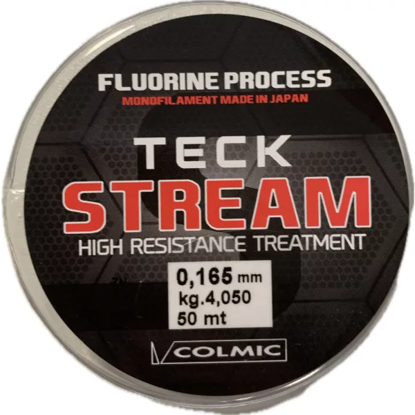 Colmic Teck Stream 50m 0,165mm Monofilní návazcový vlasec