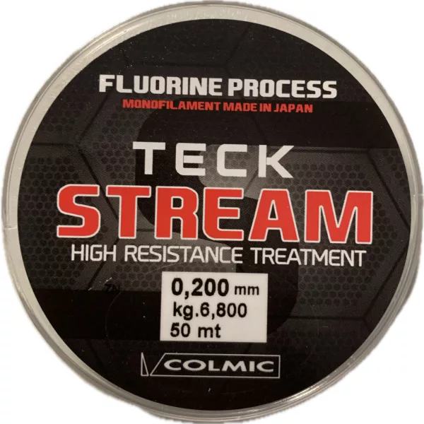 Colmic Teck Stream 50m 0,20mm Monofilní návazcový vlasec