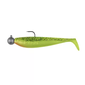   Fox Rage Bulk Loaded Zander Pro Shads UV Lemon Tiger 7,5cm 1/0 5gr Plastová Návnada